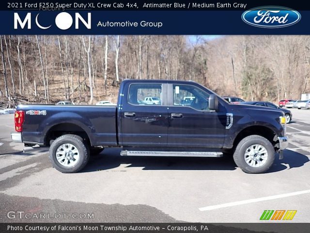 2021 Ford F250 Super Duty XL Crew Cab 4x4 in Antimatter Blue