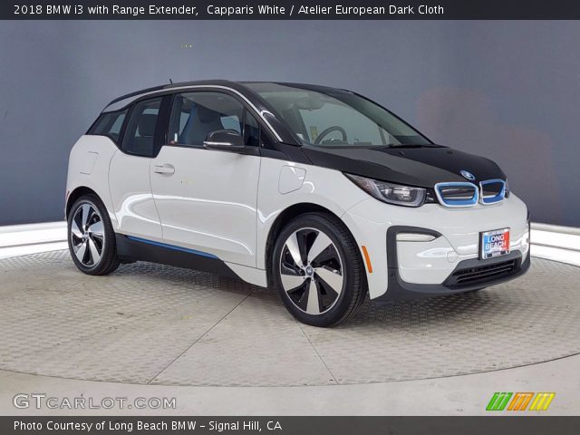 2018 BMW i3 with Range Extender in Capparis White