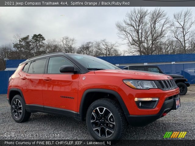 2021 Jeep Compass Trailhawk 4x4 in Spitfire Orange