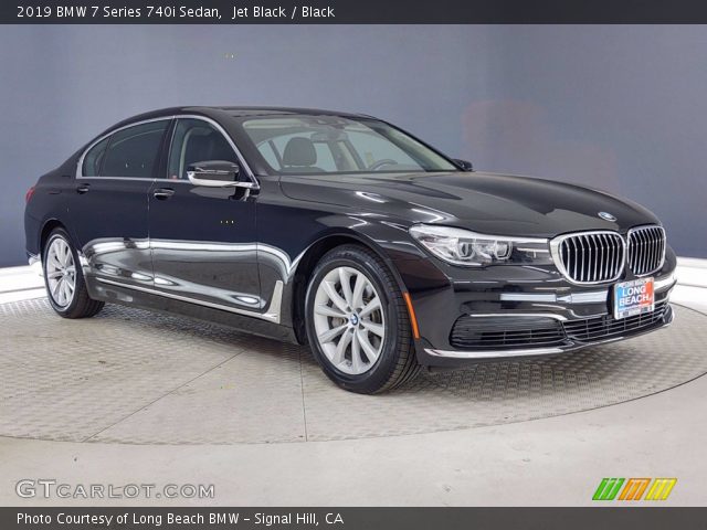 2019 BMW 7 Series 740i Sedan in Jet Black