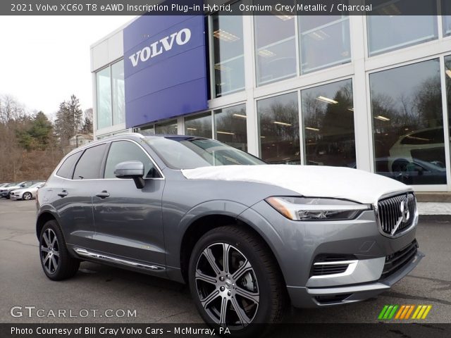 2021 Volvo XC60 T8 eAWD Inscription Plug-in Hybrid in Osmium Grey Metallic