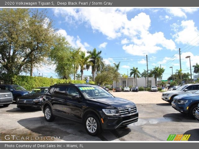 2020 Volkswagen Tiguan S in Deep Black Pearl