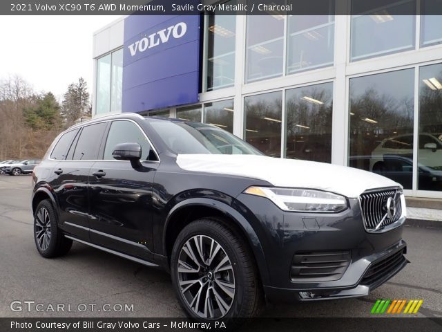 2021 Volvo XC90 T6 AWD Momentum in Savile Gray Metallic