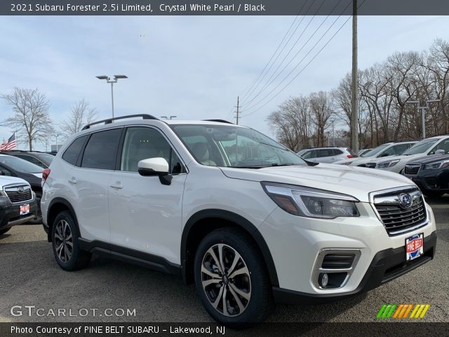 2021 Subaru Forester 2.5i Limited in Crystal White Pearl