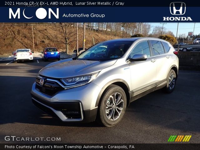 2021 Honda CR-V EX-L AWD Hybrid in Lunar Silver Metallic