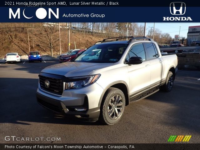 2021 Honda Ridgeline Sport AWD in Lunar Silver Metallic