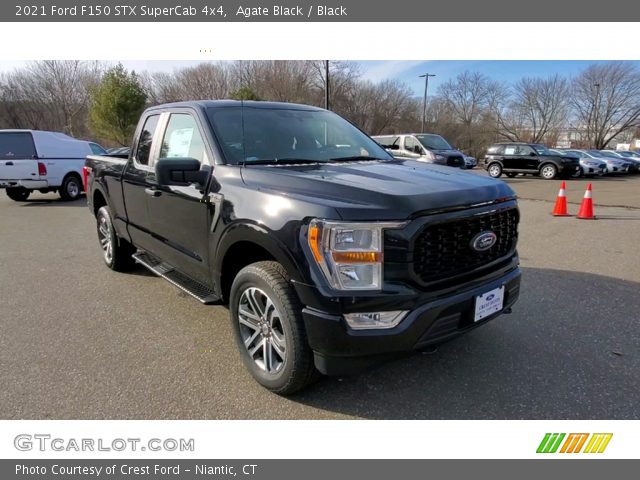 2021 Ford F150 STX SuperCab 4x4 in Agate Black