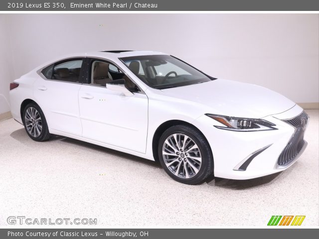2019 Lexus ES 350 in Eminent White Pearl