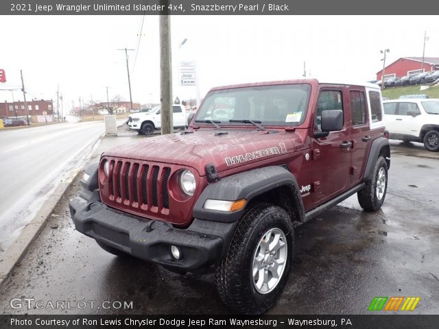 2021 Jeep Wrangler Unlimited Islander 4x4 in Snazzberry Pearl