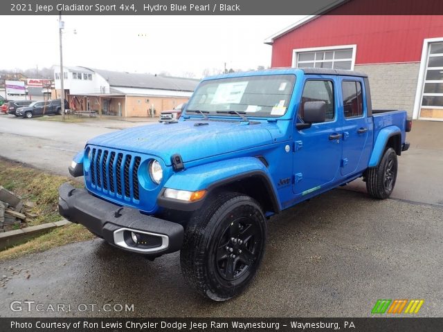 2021 Jeep Gladiator Sport 4x4 in Hydro Blue Pearl