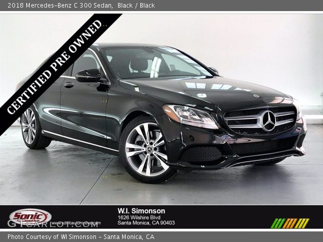 2018 Mercedes-Benz C 300 Sedan in Black