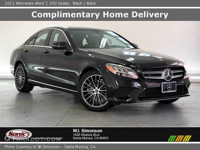 2021 Mercedes-Benz C 300 Sedan in Black
