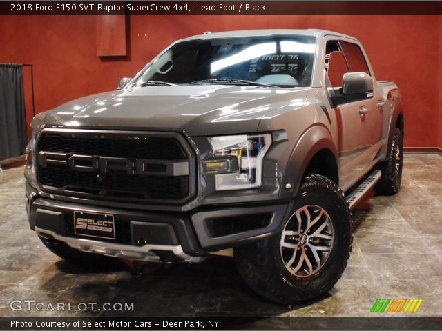 2018 Ford F150 SVT Raptor SuperCrew 4x4 in Lead Foot