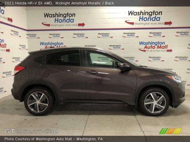 2021 Honda HR-V EX AWD in Midnight Amethyst Metallic