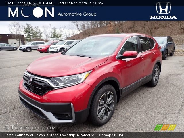 2021 Honda CR-V EX-L AWD in Radiant Red Metallic