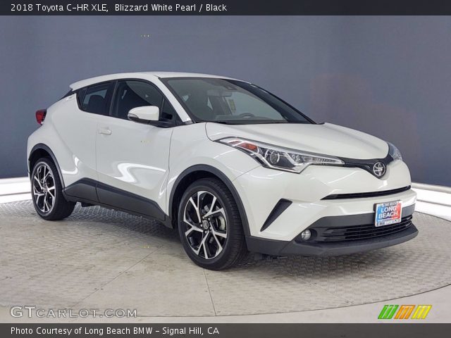 2018 Toyota C-HR XLE in Blizzard White Pearl