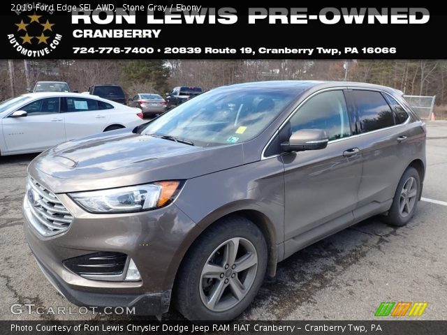 2019 Ford Edge SEL AWD in Stone Gray