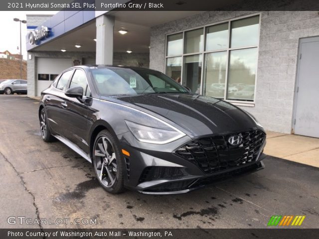 2021 Hyundai Sonata SEL Plus in Portofino Gray