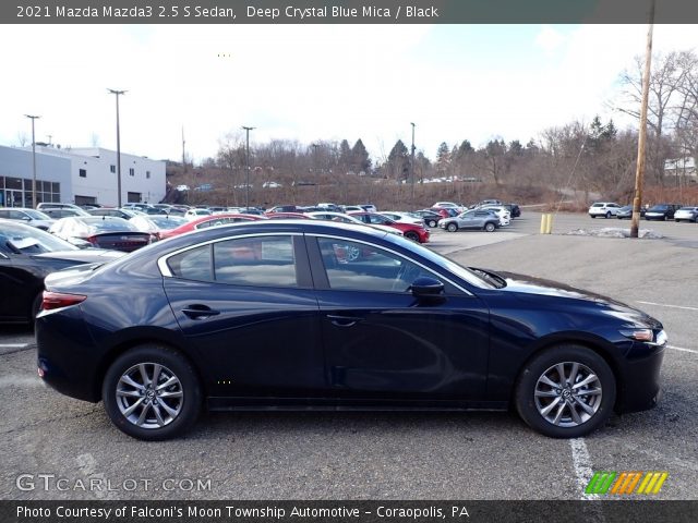 2021 Mazda Mazda3 2.5 S Sedan in Deep Crystal Blue Mica