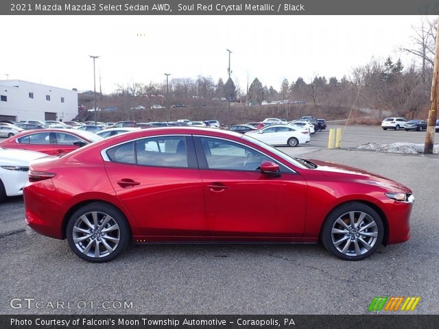 2021 Mazda Mazda3 Select Sedan AWD in Soul Red Crystal Metallic