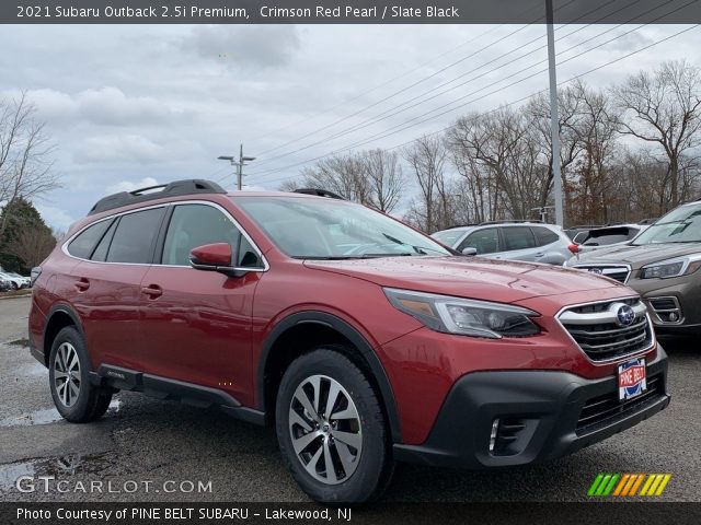 2021 Subaru Outback 2.5i Premium in Crimson Red Pearl