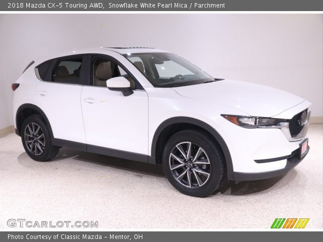 2018 Mazda CX-5 Touring AWD in Snowflake White Pearl Mica