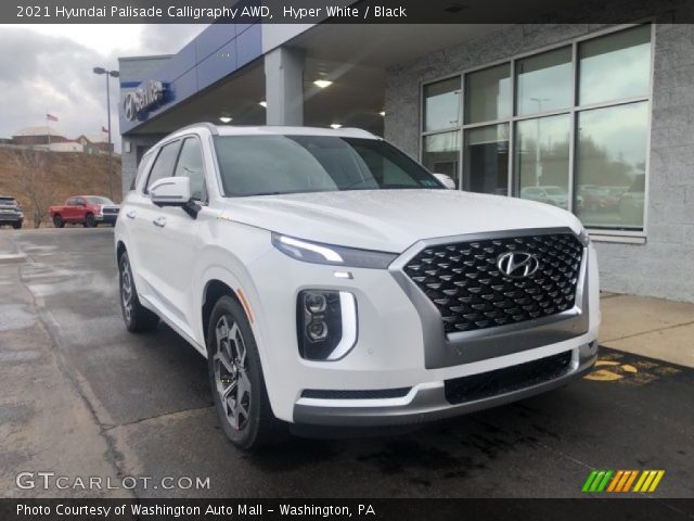 2021 Hyundai Palisade Calligraphy AWD in Hyper White