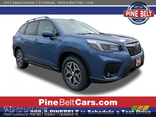 2021 Subaru Forester 2.5i Premium in Horizon Blue Pearl