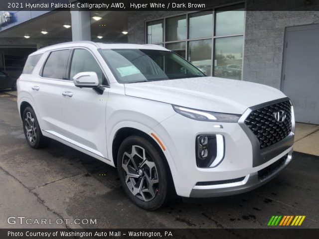 2021 Hyundai Palisade Calligraphy AWD in Hyper White