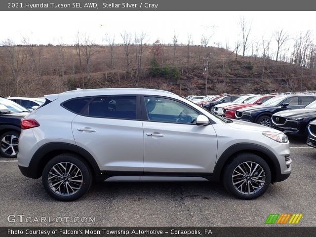 2021 Hyundai Tucson SEL AWD in Stellar Silver