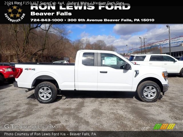 2021 Ford F150 XLT SuperCab 4x4 in Oxford White