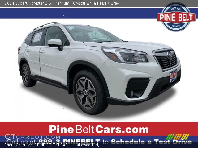 2021 Subaru Forester 2.5i Premium in Crystal White Pearl