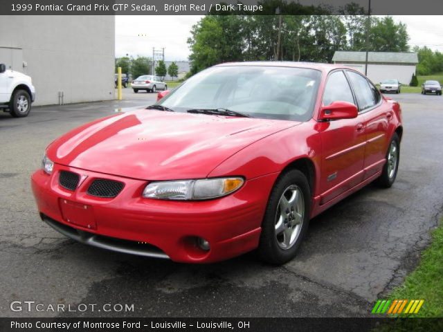 1999 Pontiac Grand Prix GTP Sedan in Bright Red