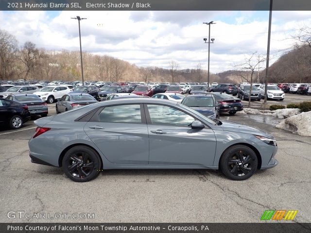 2021 Hyundai Elantra SEL in Electric Shadow