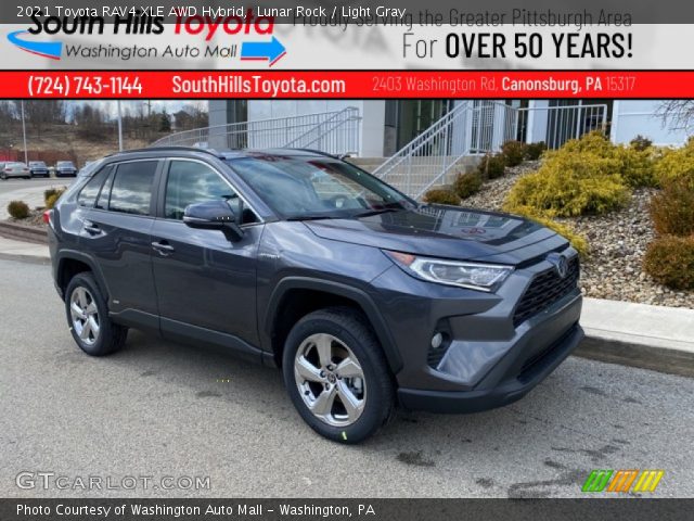 2021 Toyota RAV4 XLE AWD Hybrid in Lunar Rock