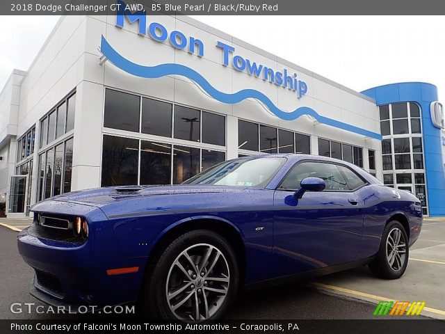 2018 Dodge Challenger GT AWD in B5 Blue Pearl