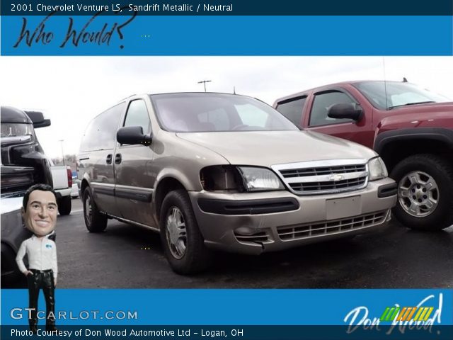2001 Chevrolet Venture LS in Sandrift Metallic