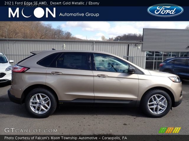 2021 Ford Edge SE AWD in Desert Gold Metallic