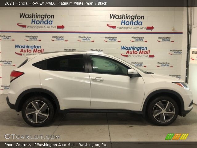 2021 Honda HR-V EX AWD in Platinum White Pearl