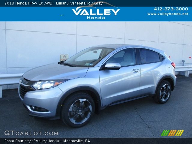 2018 Honda HR-V EX AWD in Lunar Silver Metallic