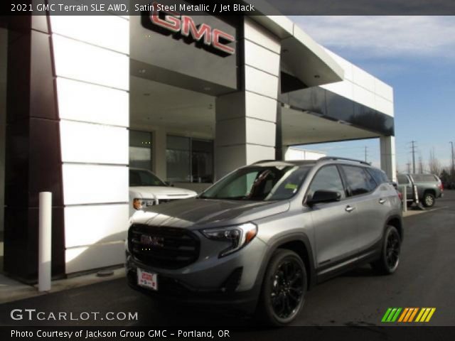 2021 GMC Terrain SLE AWD in Satin Steel Metallic