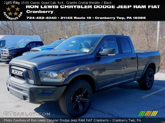 2021 Ram 1500 Classic Quad Cab 4x4 in Granite Crystal Metallic