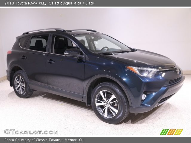 2018 Toyota RAV4 XLE in Galactic Aqua Mica