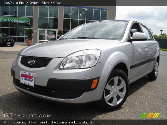 2007 Kia Rio LX Sedan in Silver