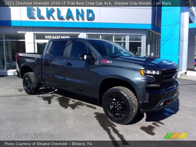 2021 Chevrolet Silverado 1500 LT Trail Boss Crew Cab 4x4 in Shadow Gray Metallic