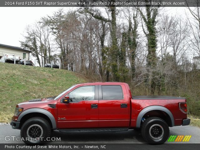 2014 Ford F150 SVT Raptor SuperCrew 4x4 in Ruby Red