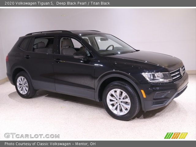 2020 Volkswagen Tiguan S in Deep Black Pearl