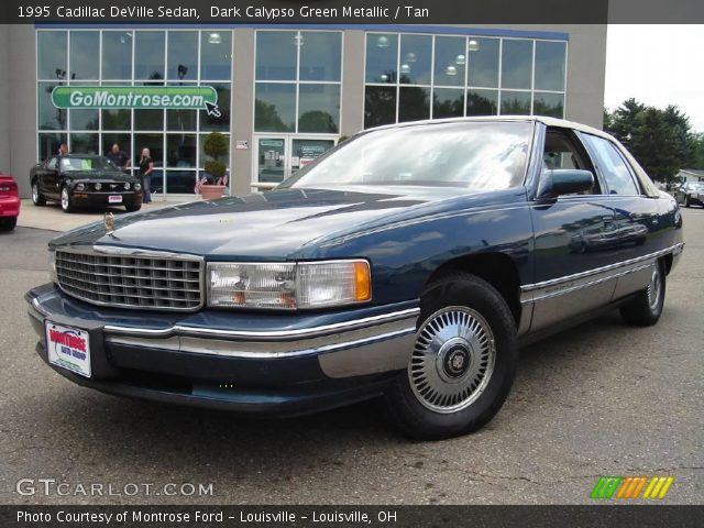 1995 Cadillac DeVille Sedan in Dark Calypso Green Metallic