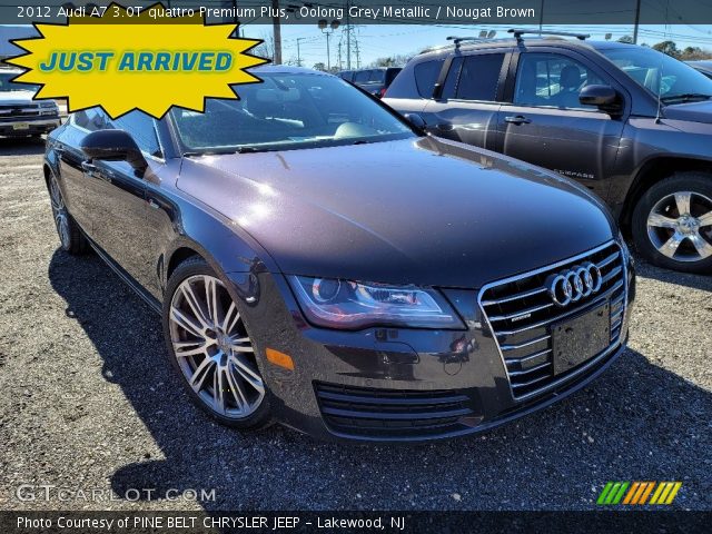 2012 Audi A7 3.0T quattro Premium Plus in Oolong Grey Metallic