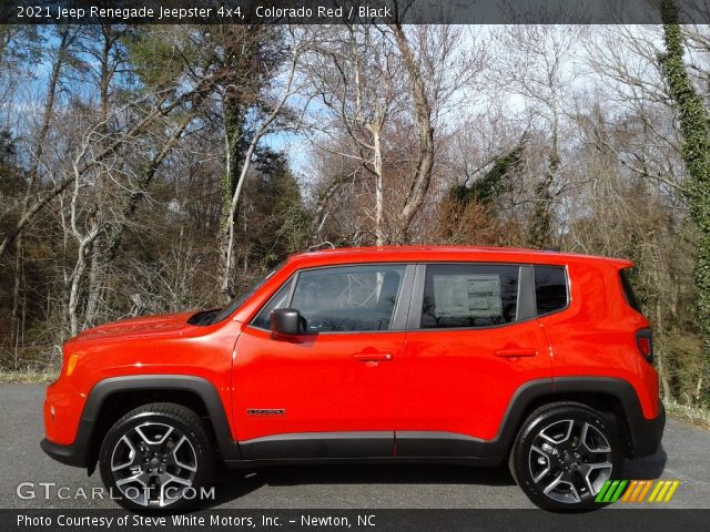 2021 Jeep Renegade Jeepster 4x4 in Colorado Red